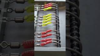 Spinner Rigs  Loaded Rig Box fishing carpfishing carprigs carp fishinglife fishingvideo [upl. by Sirronal]