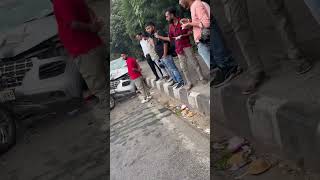 Palam Dwarka flyover accident car 100km 😱😱 viralvideo ytshort yt car tata viralreels india [upl. by Gradeigh]