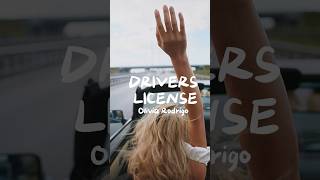 Drivers License Lyrics Song by Olivia Rodrigo driverslicense sour foryou [upl. by Freudberg]