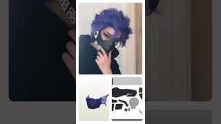 Hitoshi Shinso Cosplay My Hero Academia Pepakura [upl. by Oikim638]