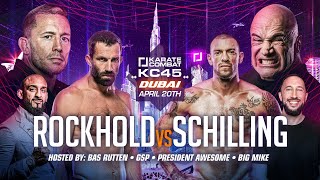 Karate Combat 45 FULL EVENT  LUKE ROCKHOLD vs JOE SCHILLING  CRAIG JONES [upl. by Dario348]