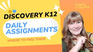 Discovery K12 Finding Daily Assignments  Parent Resources  Florida Schooling [upl. by Skipper]