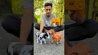 Two Remote control cow 🐄 and horse 🐎 unboxing [upl. by Lachus]