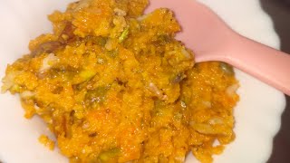 Gajor ar Halwa recipe  in bangla 🥕🥣 [upl. by Simmons101]