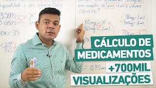 CÁLCULO DE MEDICAMENTOS 700MIL visualizações [upl. by Dusa539]