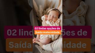 02 lindas opções de saída maternidade saidamaternidade enxovaldobebe gravidez enxovaldobebe [upl. by Kylstra]