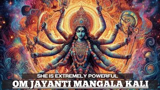 SHE SOLVES EVERY LIFE PROBLEM  om jayanti mangala kali [upl. by Odlo]