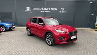 Letchworth SEAT  Tarraco FR Sport 20 200ps DSG 4Drive PANORAMIC ELECTRIC SUNROOF  LS71JKZ [upl. by Landy]