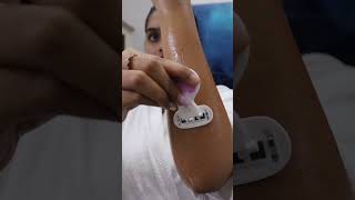 Easiest Way to Remove unwanted hair at home🤩Shaving Routine ashortaday shorts youtubepartner [upl. by Yekcim]