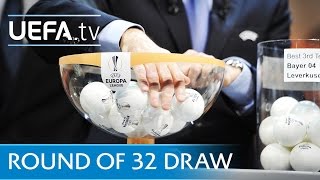 UEFA Europa League round of 32 draw [upl. by Nuhsar246]