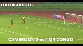 Cameroon 3 vs 4 DR Congo UNIFFAC U20 Africa Nations 2025 Qualifiers Penalties Highlights amp Goals [upl. by Honeywell]