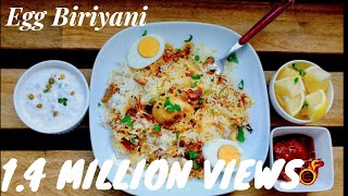 മുട്ട ബിരിയാണി Christmas Special Egg Dum BiriyaniKerala Egg Biriyani  Easy BiriyaniEp244 [upl. by Nide]