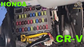 Fuse Box Locations amp Diagrams  Honda CRV 0612 [upl. by Hartley]