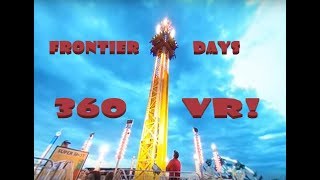 360° Cheyenne Frontier Days Carnival 2018 [upl. by Reinertson]