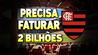 FLAMENGO PRECISA FATURAR MAIS PARA ESTÁDIO NÃO IMPACTAR FUTEBOL [upl. by Jauch181]