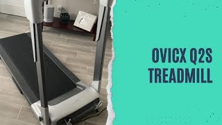 OVICX Q2S Folding Portable Treadmill Review Manual  OVICX Compact Walking Running Machine for Home [upl. by Mochun]