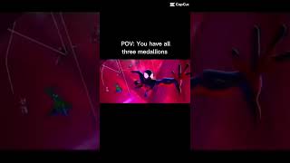 POV You have all three medallions fortnite [upl. by Haleelahk]