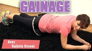 Excellents exercices de gainage musculaire pour tonifier vos abdos  Avec Valérie Orsoni [upl. by Cini852]