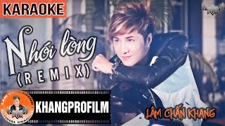 KARAOKE NHÓI LÒNG REMIX  BEAT GỐC  LÂM CHẤN KHANG [upl. by Larina]