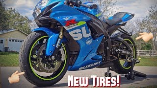 How To Break In New Motorcycle Tires [upl. by Plantagenet]