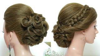 Hairstyles for long hair tutorial 2 bridal updos [upl. by Eedyaj]