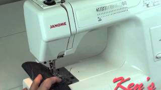 Janome HD3000 Sewing Machine Review [upl. by Noneek]