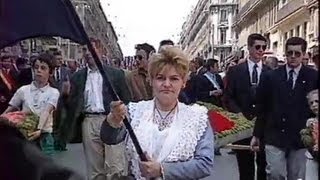 Manifestation du Front national à Marseille [upl. by Ahsinrac]