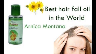 How to use Arnica Montana Hair Oil  Benefits of arnica Montana Hair oil  Homepathic hair oil [upl. by Gaiser450]