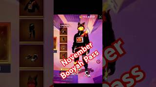 November Booyah Pass 2024😱Free Fire Next Booyah Pass😳freefire shortsfeed trending youtubeshorts [upl. by Alohcin329]