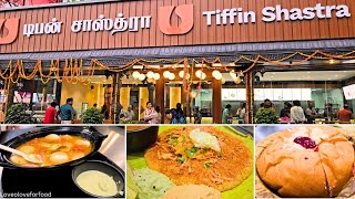 Best Veg Tiffin Spot in Chennai Tiffin Shastra Kilpauk  Veg Restaurant Review Chennai [upl. by Eagle]