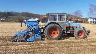 eicher 3108 und ecksicma sämaschine [upl. by Dorcea663]