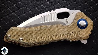 Kizer Mini Paragon Folding Knife  Overview and Review [upl. by Ialocin]