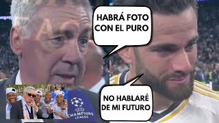 Hablan Ancelotti y NACHO tras GANAR LA CHAMPIONS por Real Madrid Borussia Dortmund [upl. by Berrie]