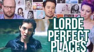 LORDE  Perfect Places  Music Video  REACTION [upl. by Ennasil767]