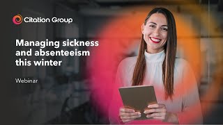 Managing sickness and absenteeism this winter [upl. by Rehpotsirahc]