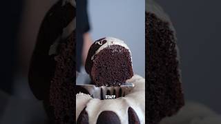 COFFEE GLAZED CHOCOLATE BUNDT CAKE 😍 cake shorts [upl. by Kcinimod]