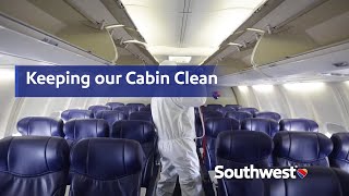 Supercharged Aircraft amp Cabin Cleaning Across the Fleet  Southwest Airlines [upl. by Tnomyar]