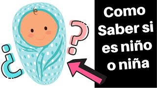 ▶︎【 17 trucos 】¿Como saber si es niño o niña en el embarazo ◀︎ [upl. by Aisyram]