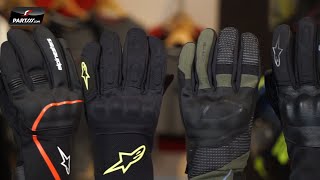 guantes ALPINESTARS ANDES V3 SMAX TOURER W7 y SYNCRO V2 [upl. by Eltsyek]