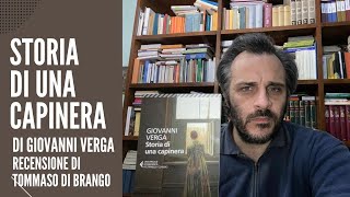 Giovanni Verga STORIA DI UNA CAPINERA recensione di Tommaso Di Brango [upl. by Acirret]