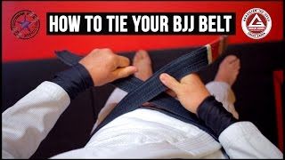 How to tie your BJJ belt [upl. by Akkinahs]