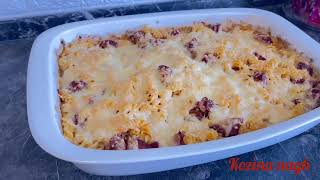 Macarrones con chorizo halal [upl. by Atnom989]