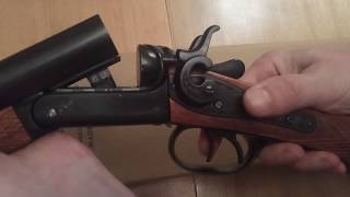 Ружье двуствольное Уайатт Эрп 1868 года Wyatt Earp doublebarrel shotgun USA 1868 Denix 1115 [upl. by Arama933]