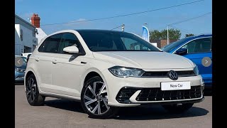 Brand New Volkswagen Polo RLine 10 TSI Manual Ascot Grey  Wrexham Volkswagen [upl. by Hallee]