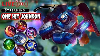 🔴 Mobile Legends LIVE – Magic Johnson Build Master the Ultimate Burst [upl. by Kenison]