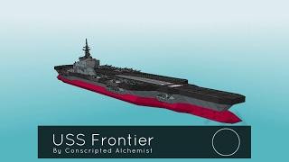 Warship Craft  USS Frontier Showcase 350 Sub Special [upl. by Aicxela]