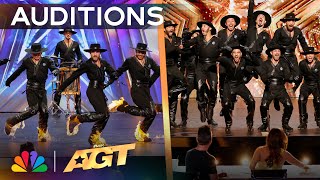 Legión Receives The GOLDEN BUZZER From Sofia Vergara  Auditions  AGT 2024 [upl. by Ahseinet]