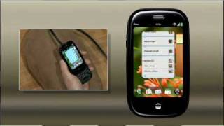 CES 2009 Keynote Palm Pre 3 of 7 webOS Mojo Synergy [upl. by Berners]