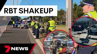 Random Breath Testing overhaul considered by parliament  7 News Australia [upl. by Garrison684]