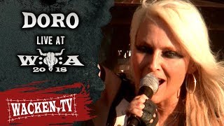 Doro  3 Songs  Live at Wacken Open Air 2018 [upl. by Haididej]